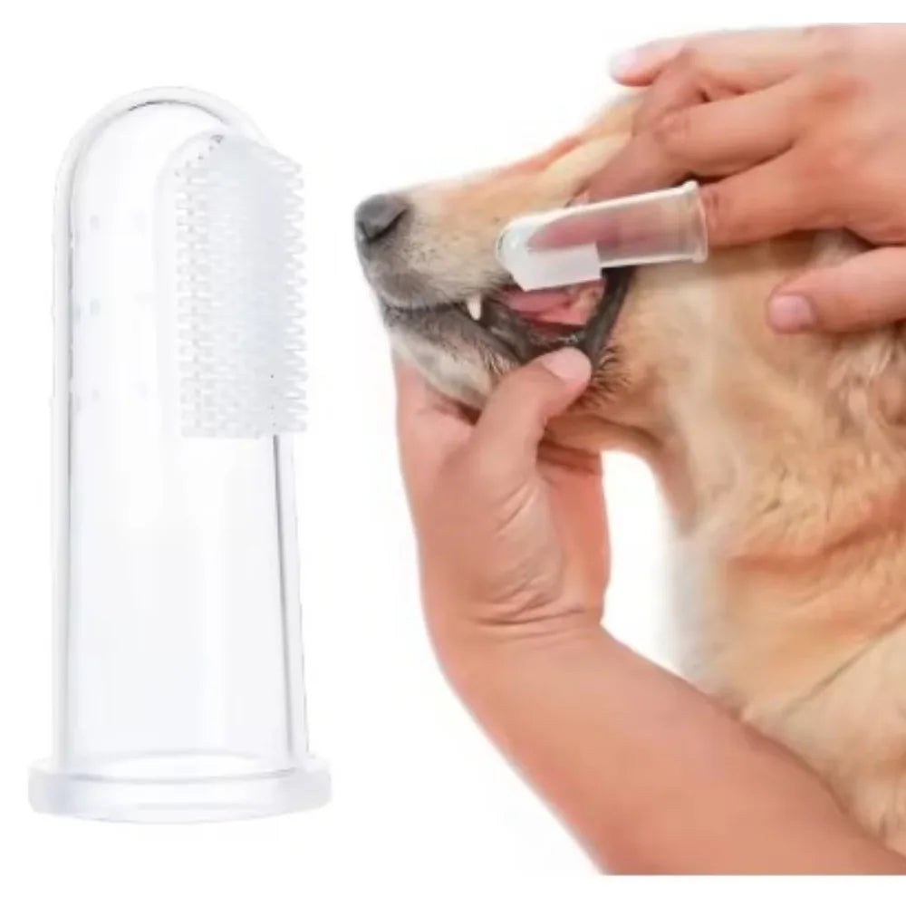 KAMAB Gentle Pet Finger Toothbrush Set