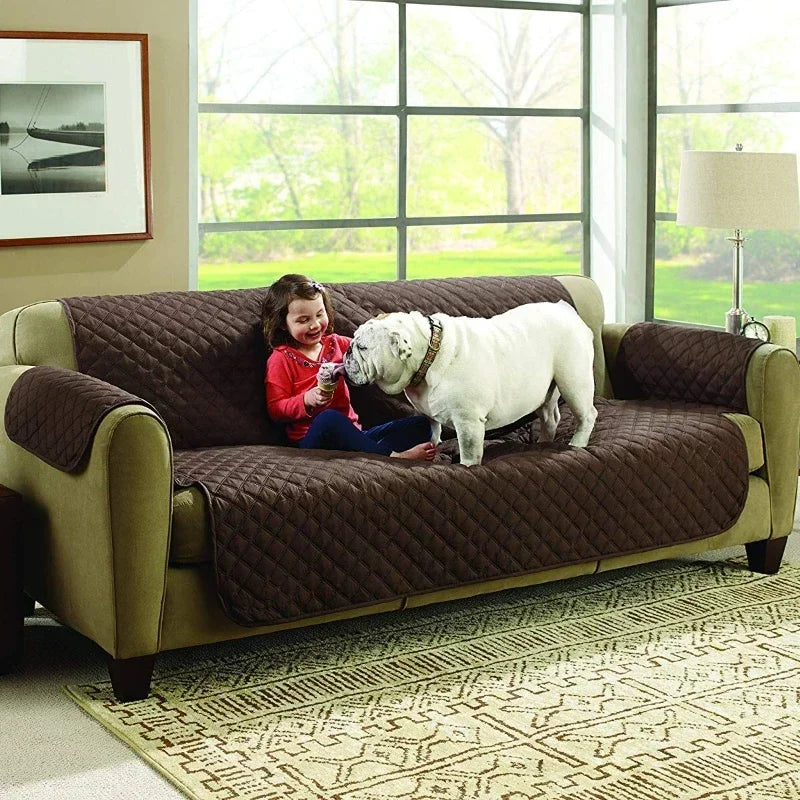 Reversible Meeting or Bed Room Sofa Cover Furniture Protector Wholesale Cheap Bed Chair Hotel Home Dog Pet Sofa Protector