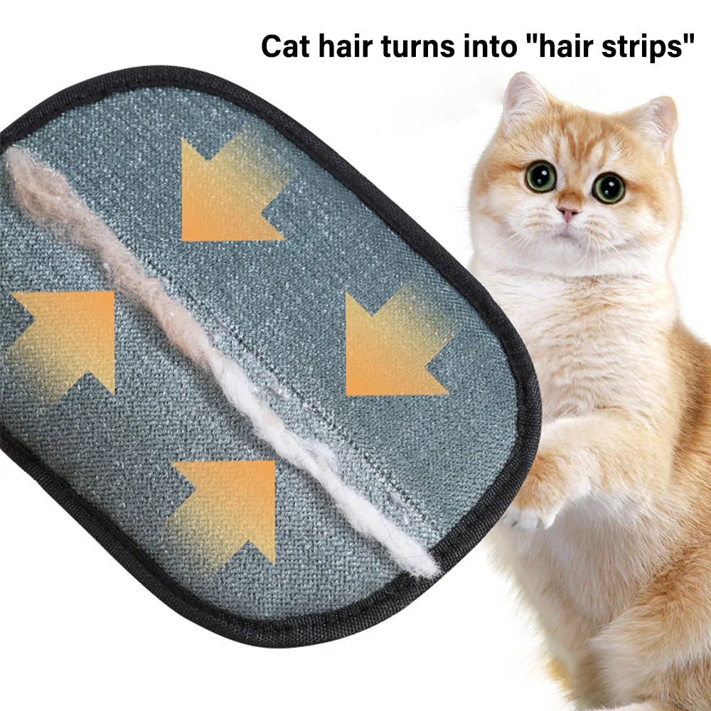 1/2/5pcs Pet Hair Remover Mitt Pet Hair Remover Gloves Deshedding Brush Glove for Dog Cat Rabbit with Long/Short/Curly Hair