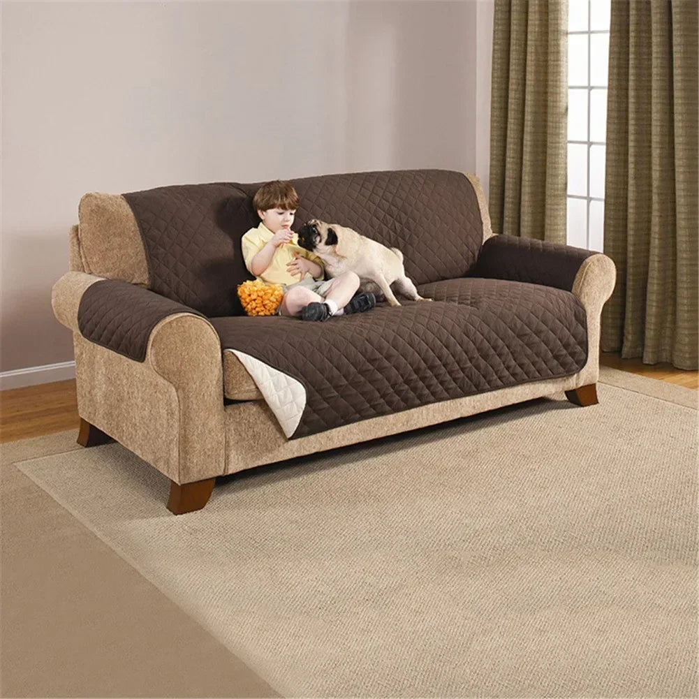 Reversible Meeting or Bed Room Sofa Cover Furniture Protector Wholesale Cheap Bed Chair Hotel Home Dog Pet Sofa Protector