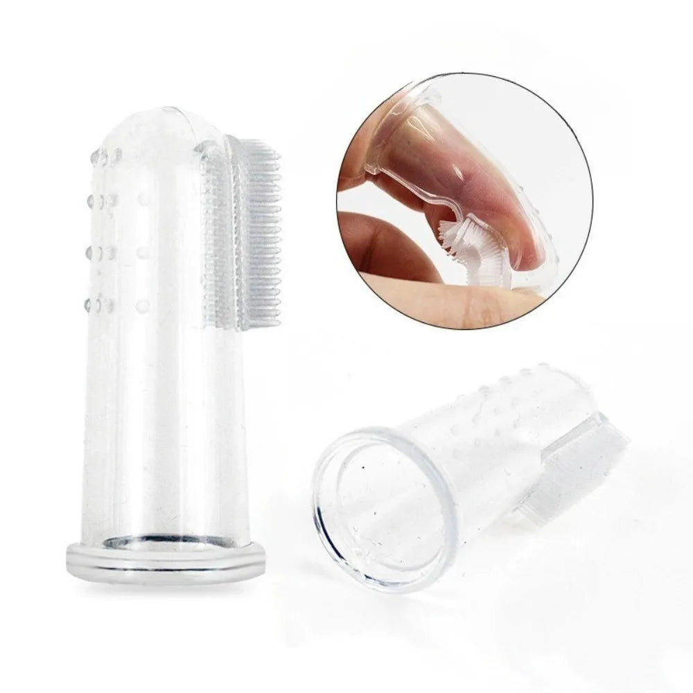 KAMAB Gentle Pet Finger Toothbrush Set